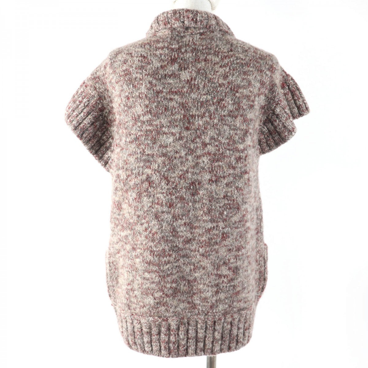 Chanel cardigan 39 cashmere 17 alpaca 2 Red Handbag