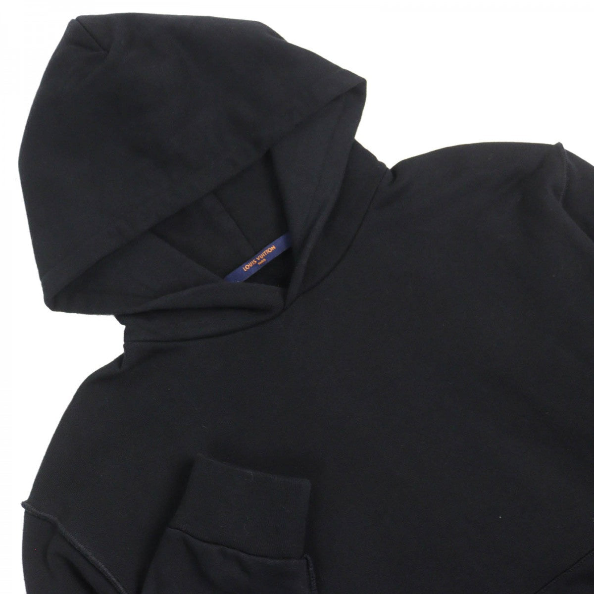 Louis Vuitton Hoodie ns S Cotton Black Apparel