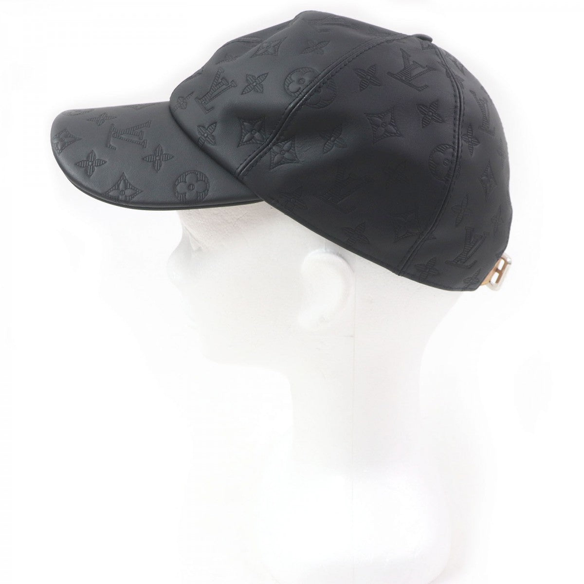 Louis Vuitton M76581 Monogram Cotton Black Hat