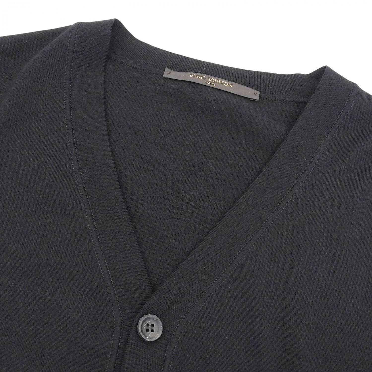 Louis Vuitton cardigan cashmere S Black Handbag