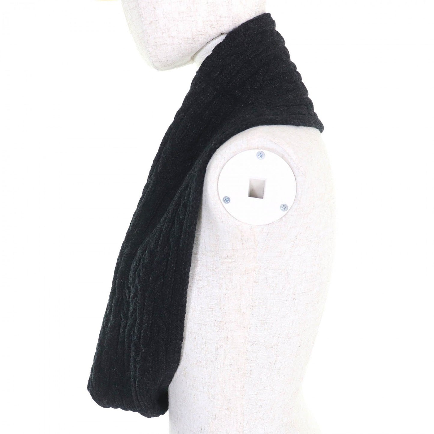 Snood Wool Dark Grey (Appears To Be Black Travel Bag