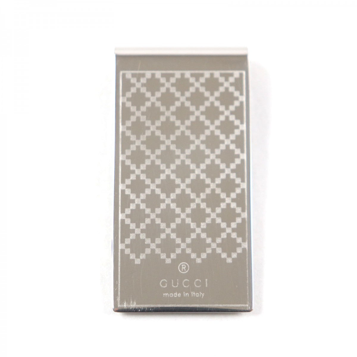 Gucci Money clip Stainless Steel Diamante Silver Accessory