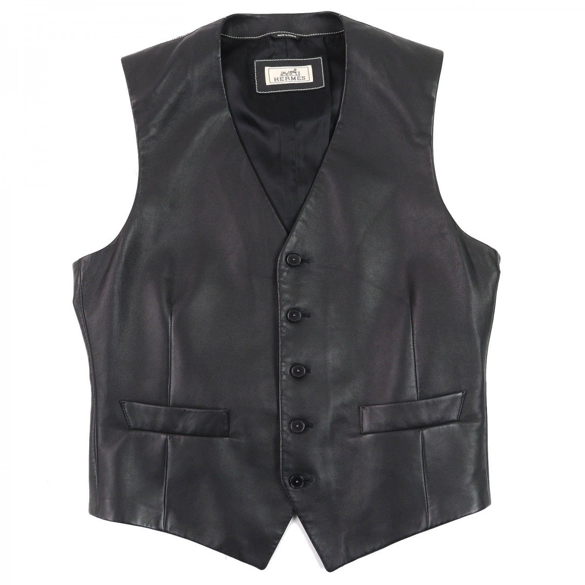 Vest Main: Sheepskin, Lining: Cupra Mens Handbag Black Travel Bag