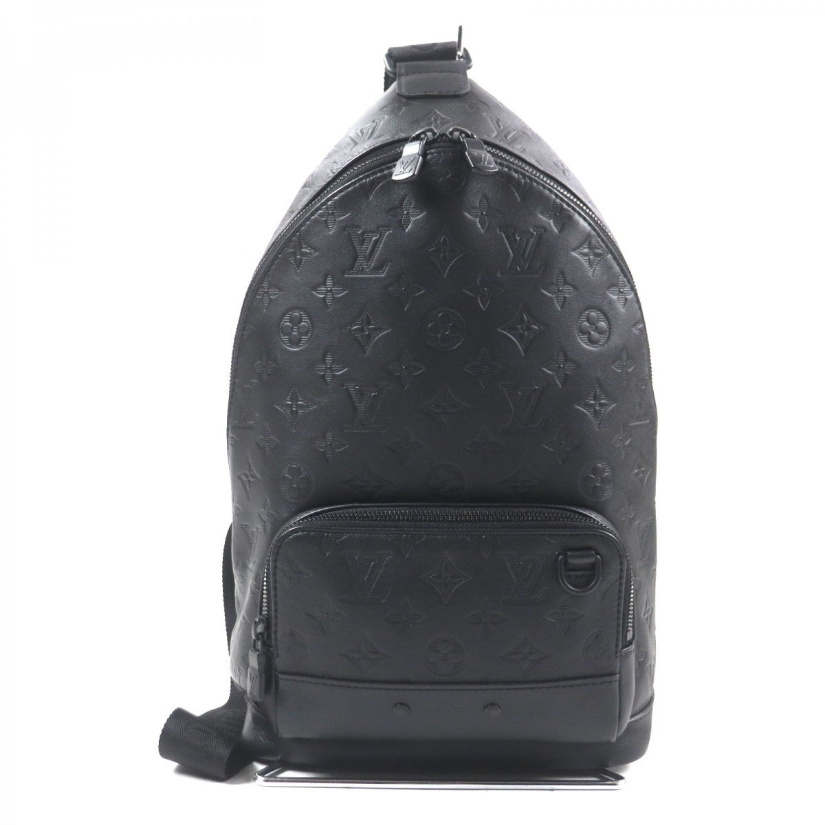 Louis Vuitton Sling M46107 Sling Monogram Leather Black Crossbody Bag