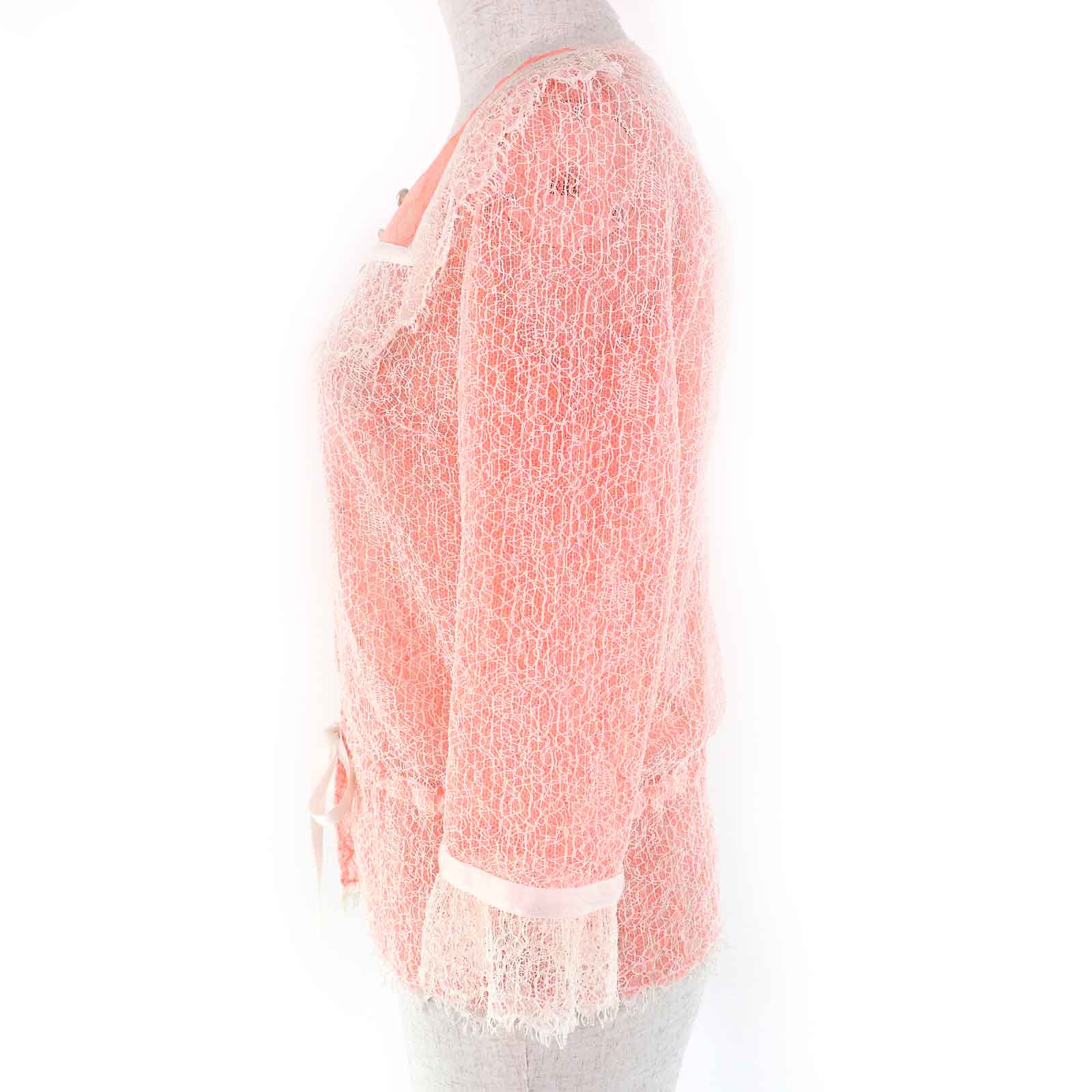 Chanel Coco Mark Cardigan Cotton Cardigan Bag
