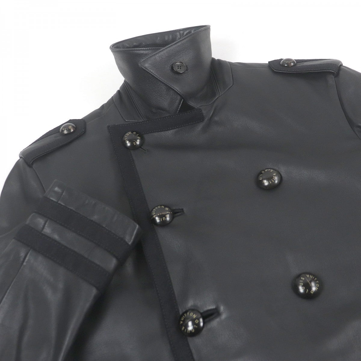 Louis Vuitton Chester coat Cotton Black Apparel