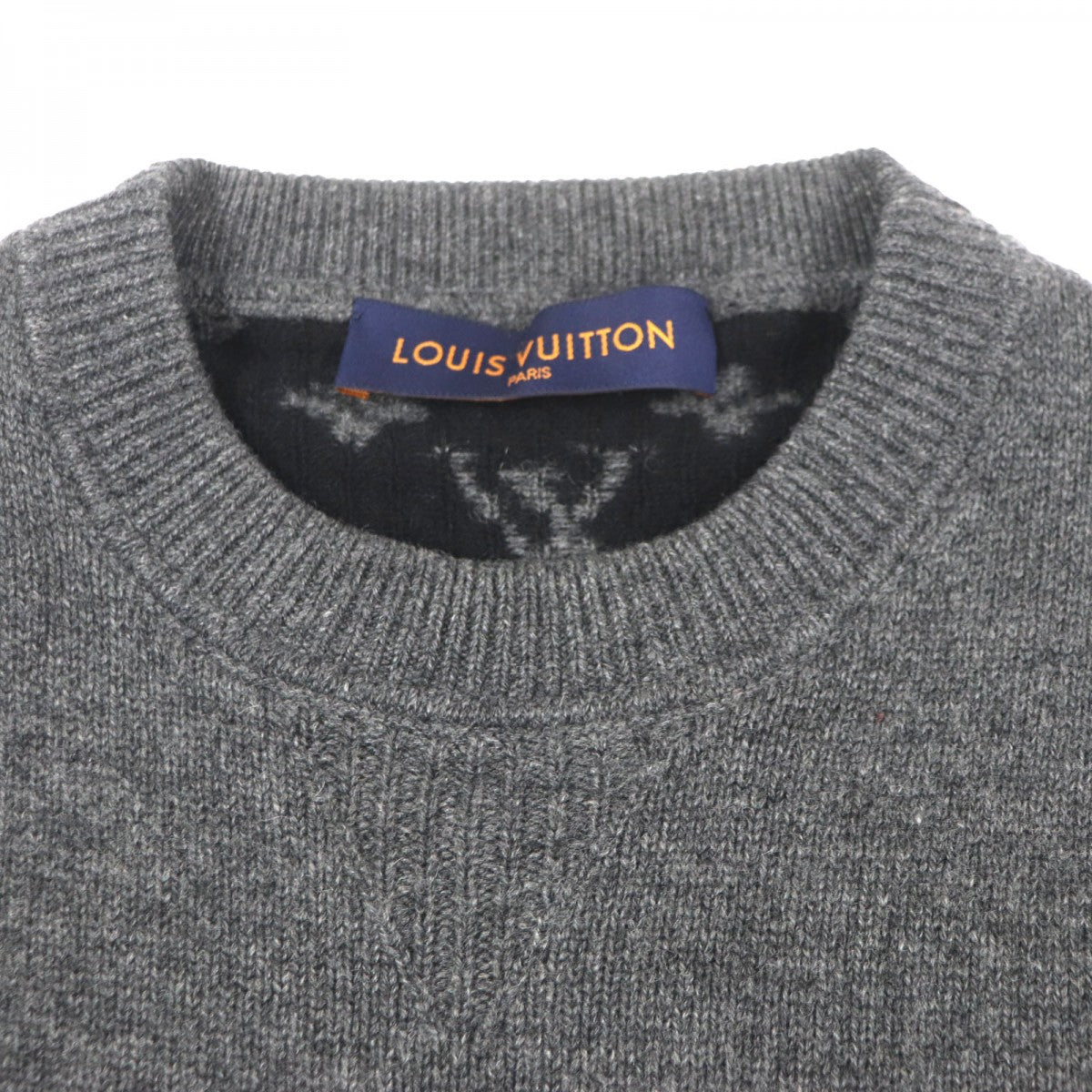 Louis Vuitton sweater Wool Gray Apparel