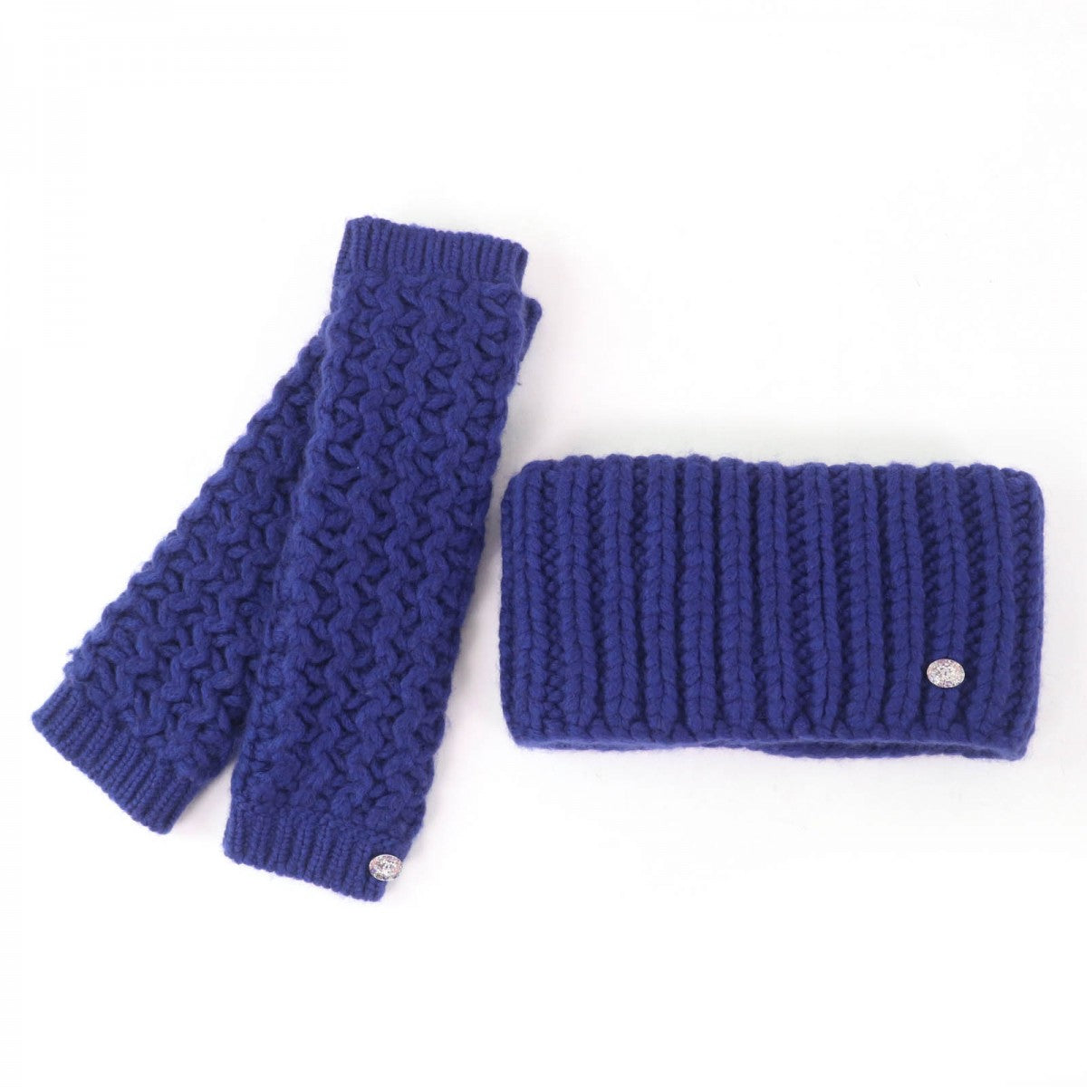 Chanel Snood Blue Handbag