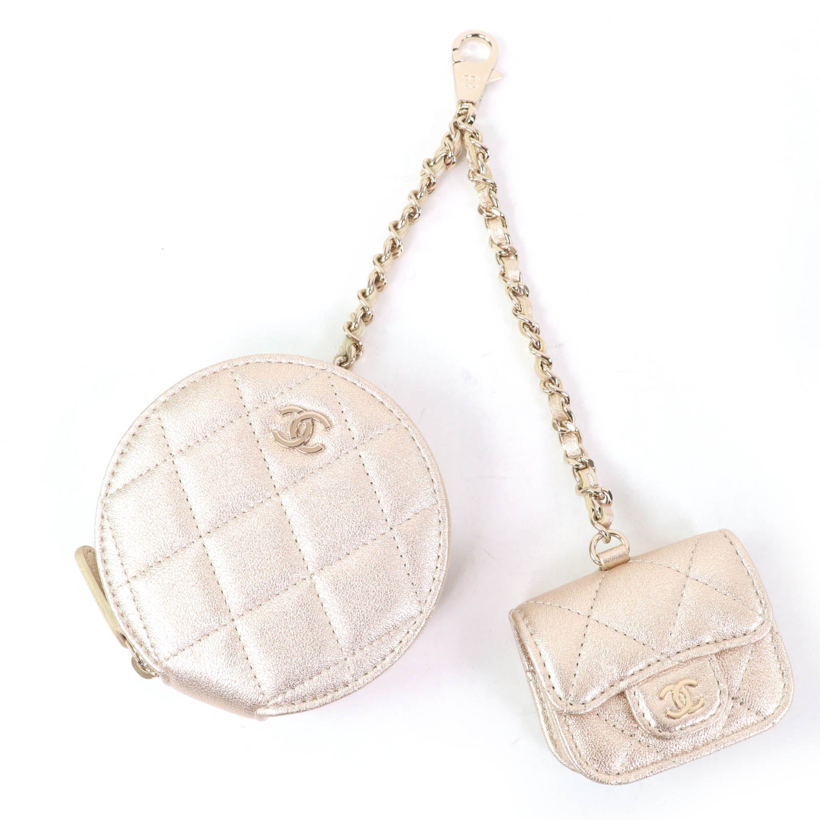 Chanel Matelasse Coin Case Airpods Pro Case Bag