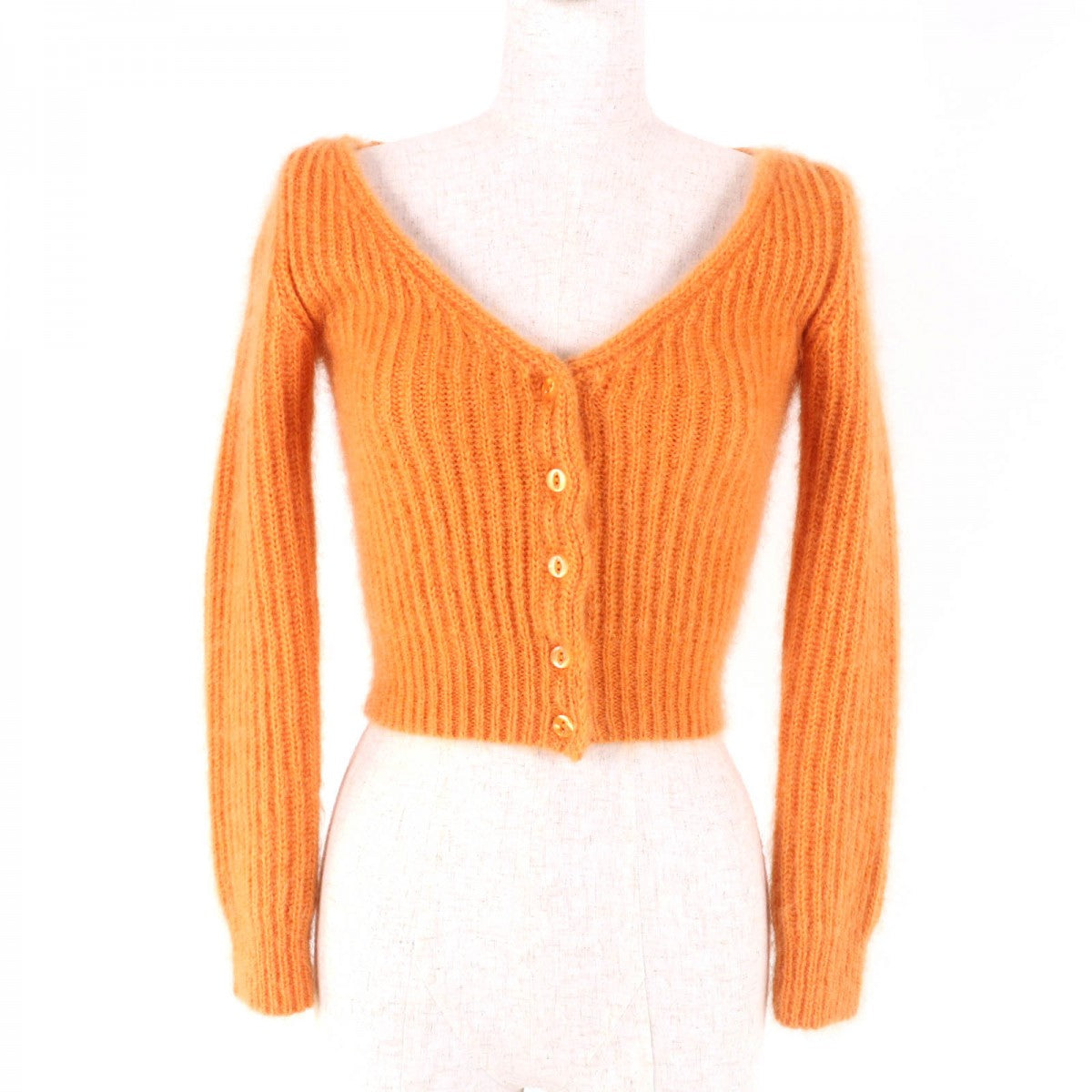 Cardigan Main: Mohair, Main: Silk Orange Women Travel Bag
