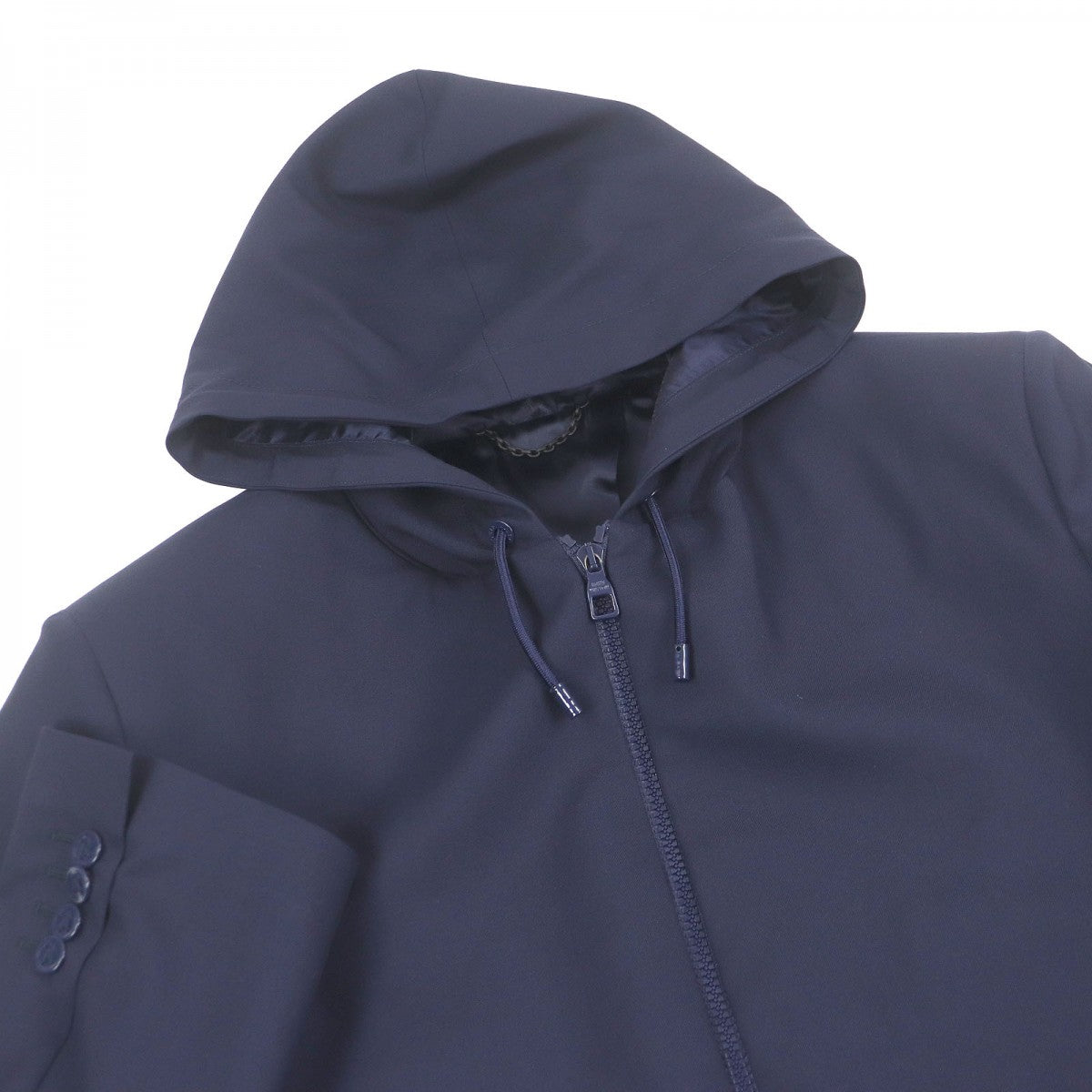 Louis Vuitton Hoodie Part 100 polyester 46 Wool Cotton Navy Apparel