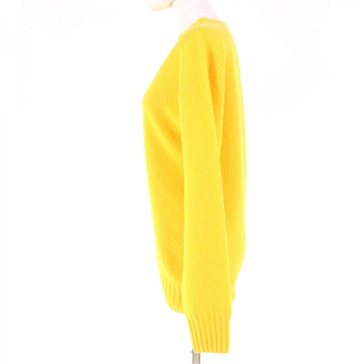 Knit Go A Main: Wool Yellow Women Travel Bag