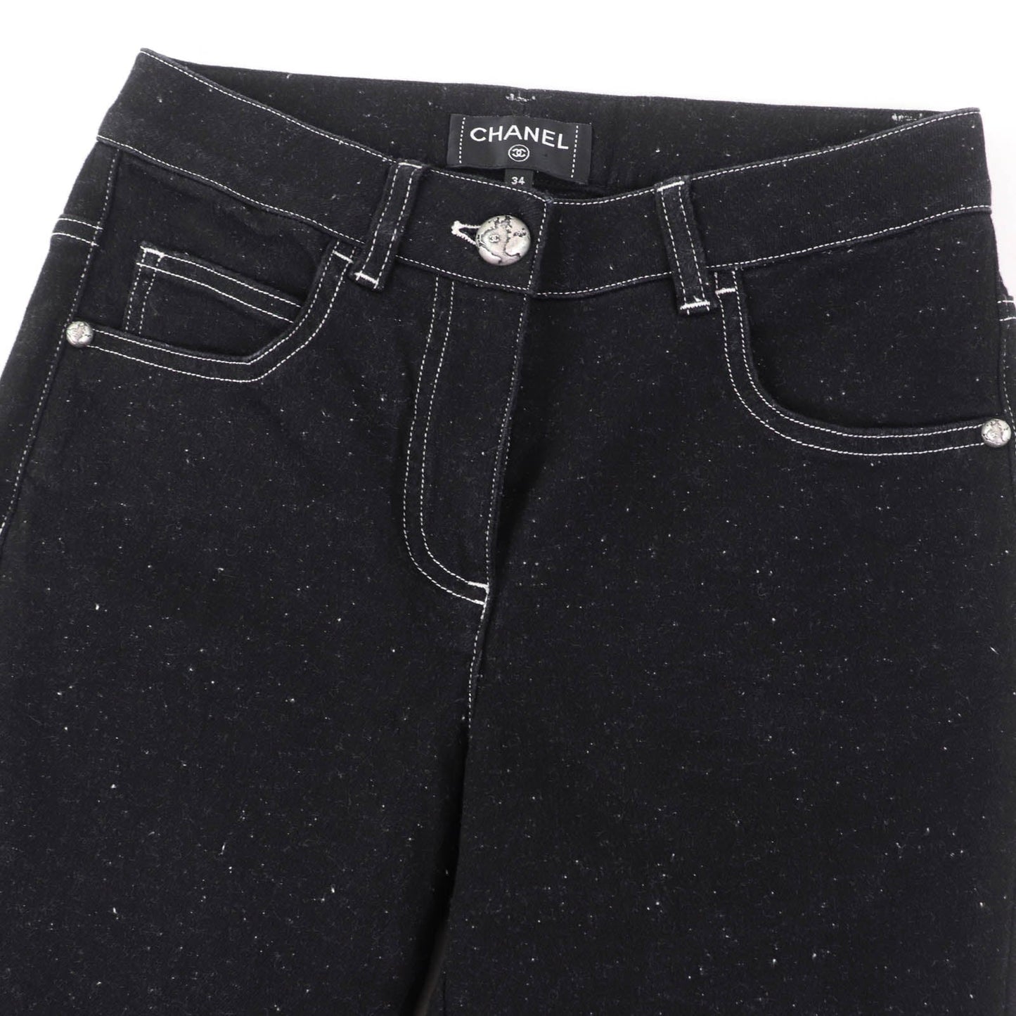 Chanel COCO Mark Denim Pants