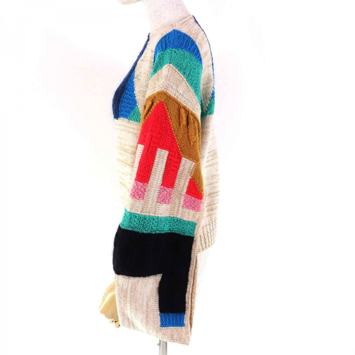 Chanel knit 19A 38 Multicolor Beige Handbag 2