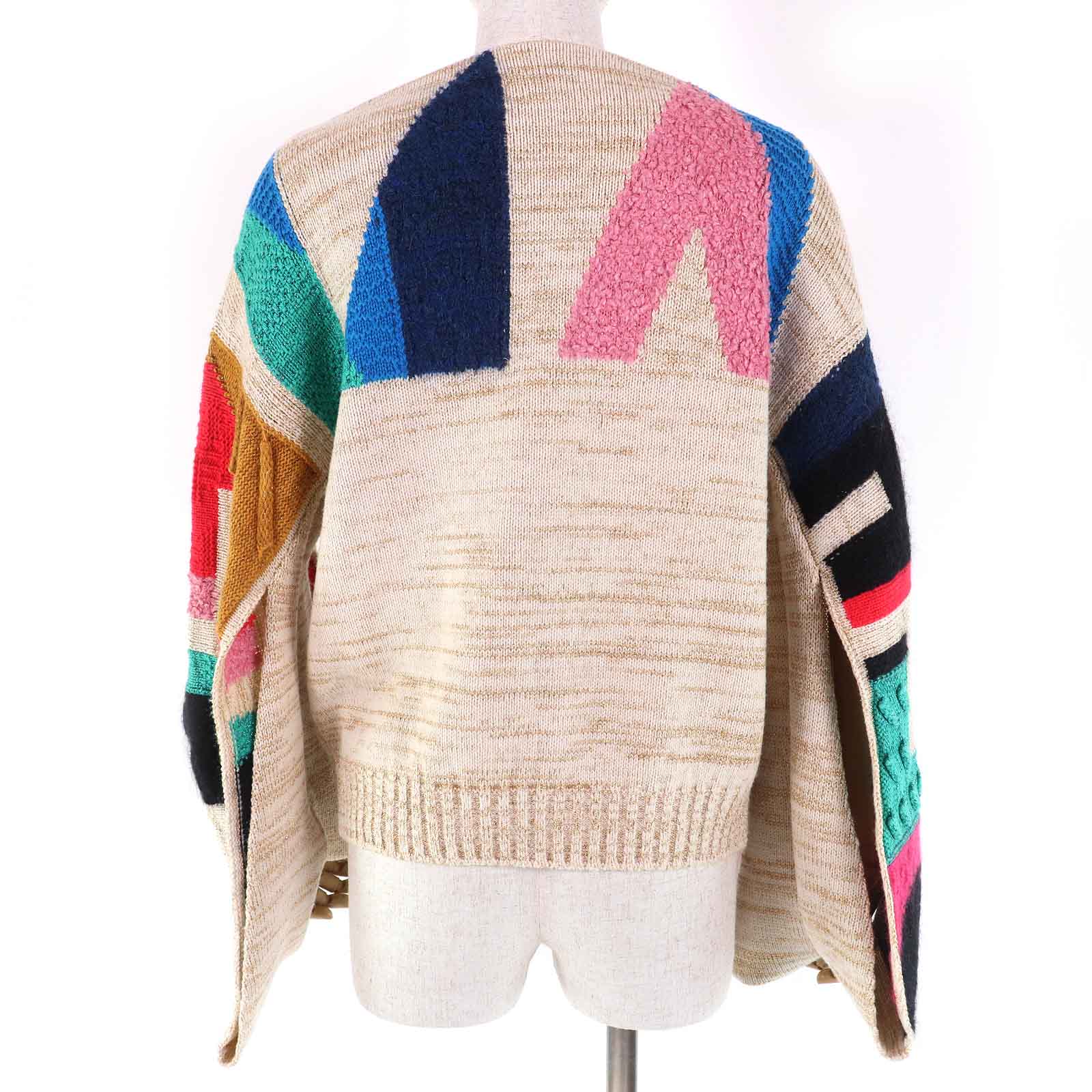 Chanel Coco Markmetal Glitter Yarn Design Cashmere Knitwear Bag