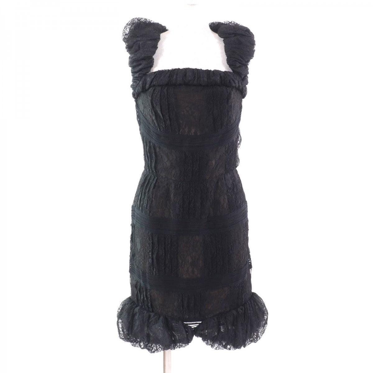Chanel one piece 09C cotton 38 Black Handbag