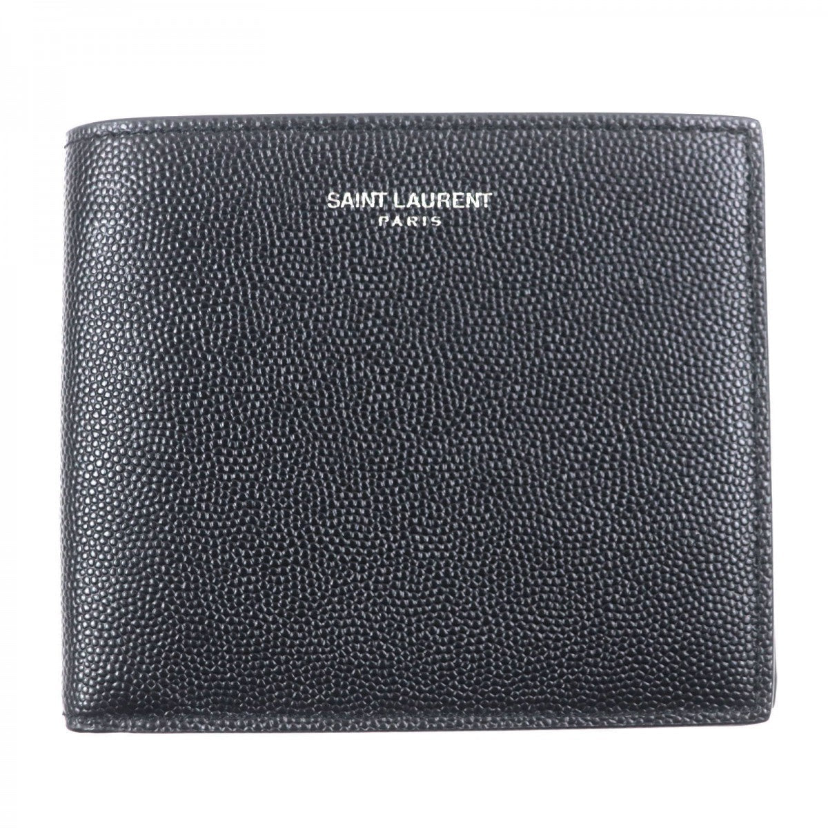 Saint Paris Bifold Wallet Travel Bag Leather Black