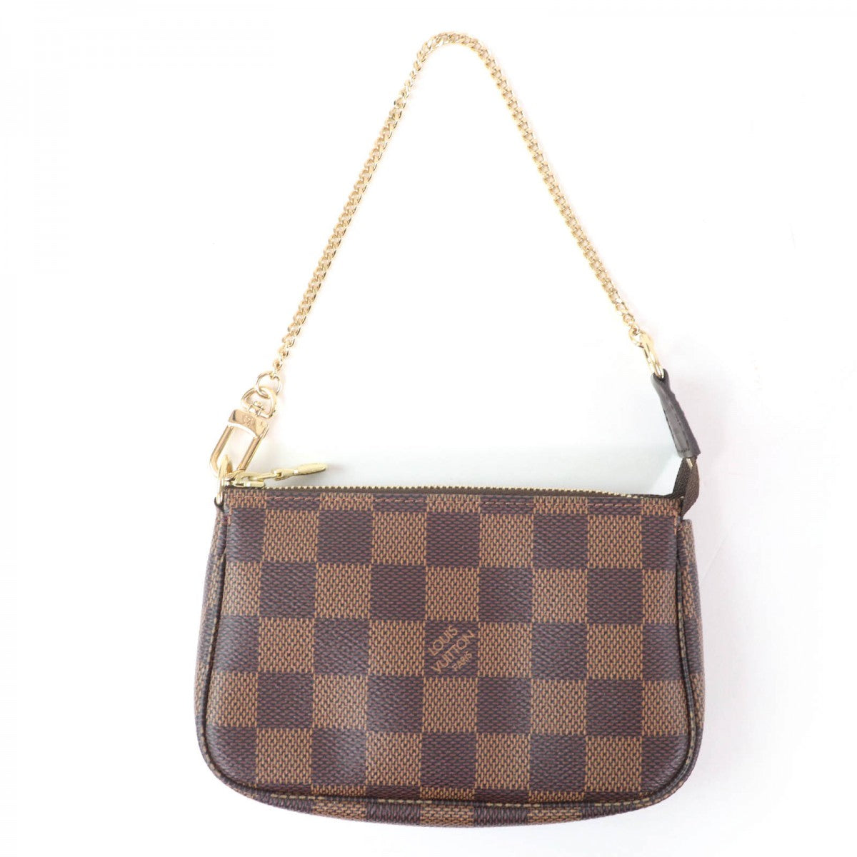 Louis Vuitton Pochette N58009 cessoires Brown Mini Clutch Bag