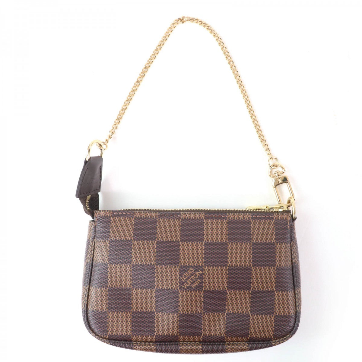 Louis Vuitton Pochette N58009 cessoires Brown Mini Clutch Bag