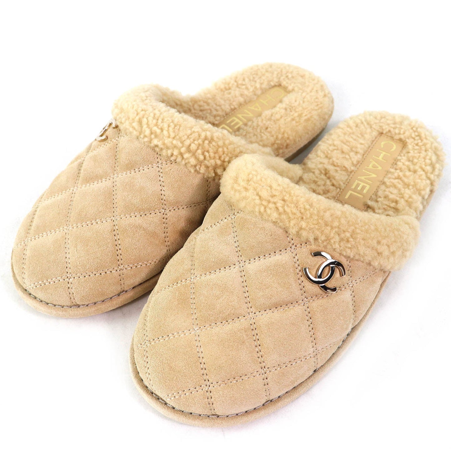 Chanel Mule Matelasse Slippers Women Shoes