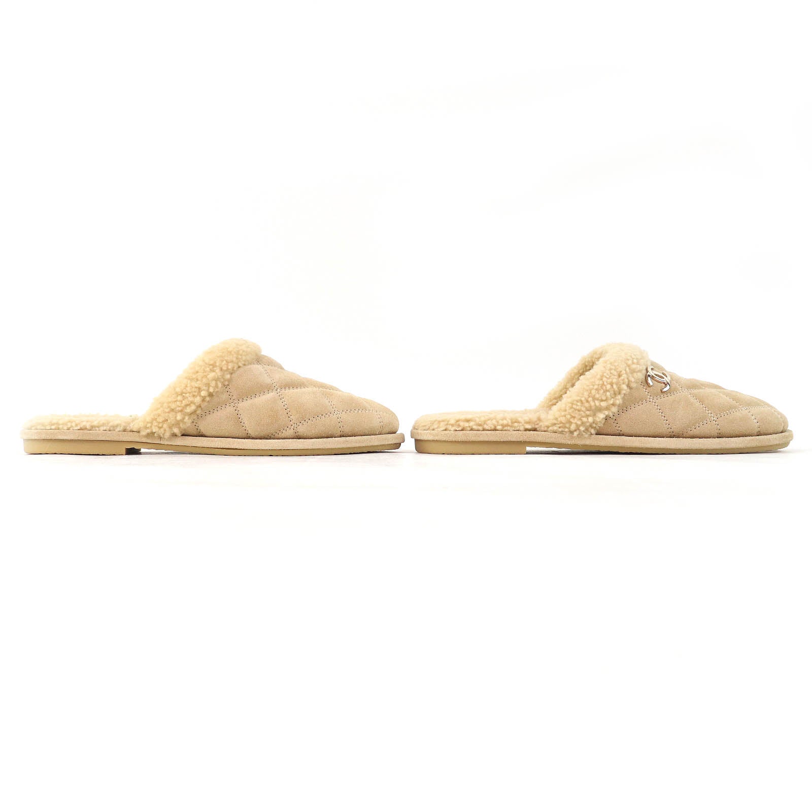 Chanel Mule Matelasse Slippers Women Shoes