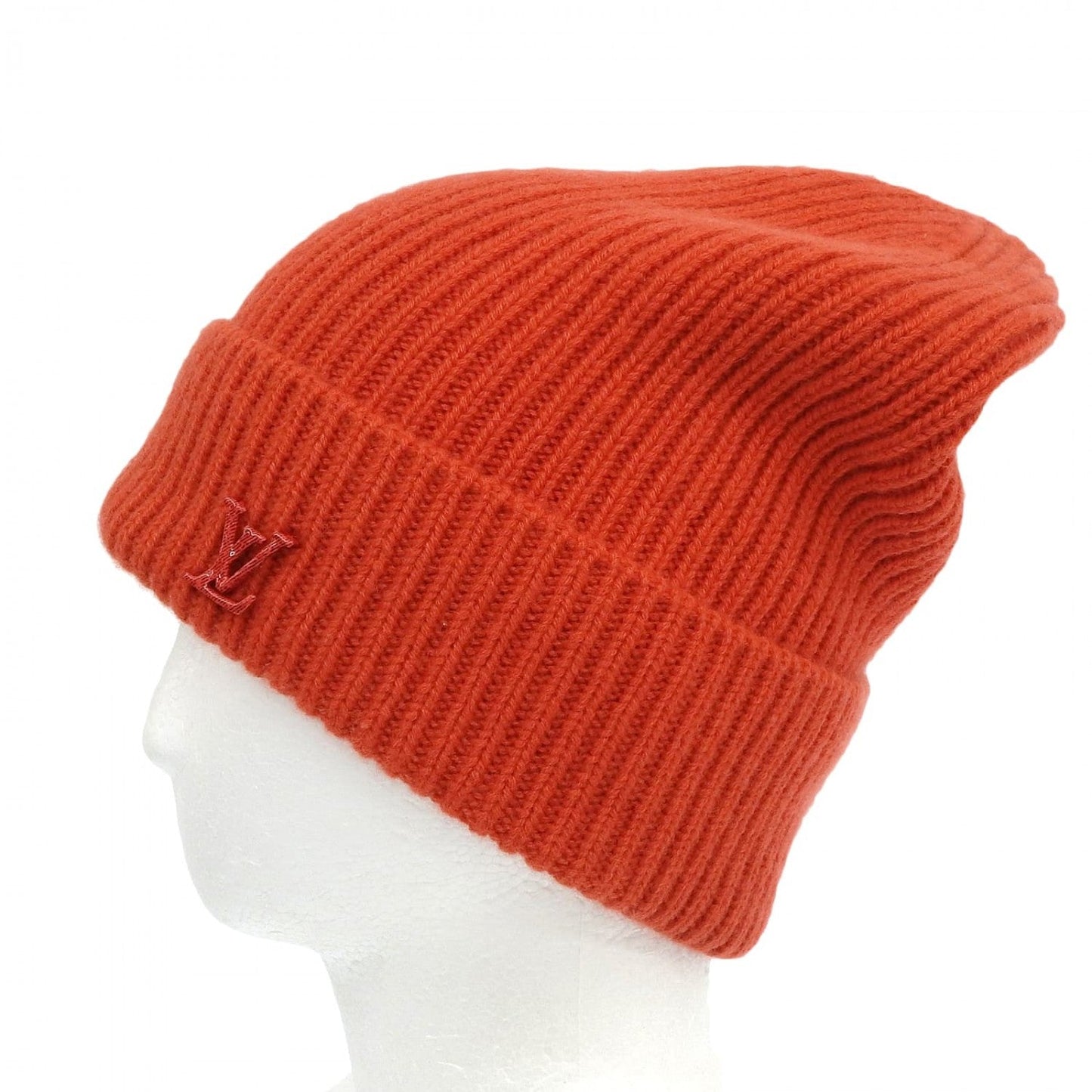 Louis Vuitton Knit M77949 cashmere Ahead 1.1 Orange Hat