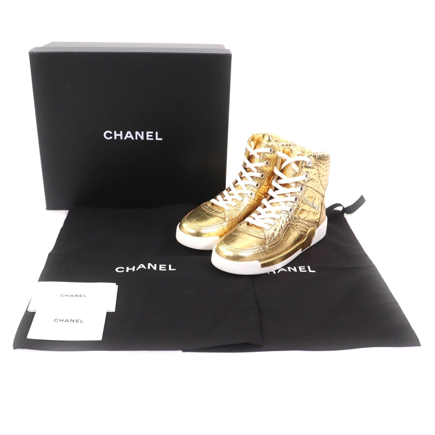 Chanel High Cut Sneakers Sneakers
