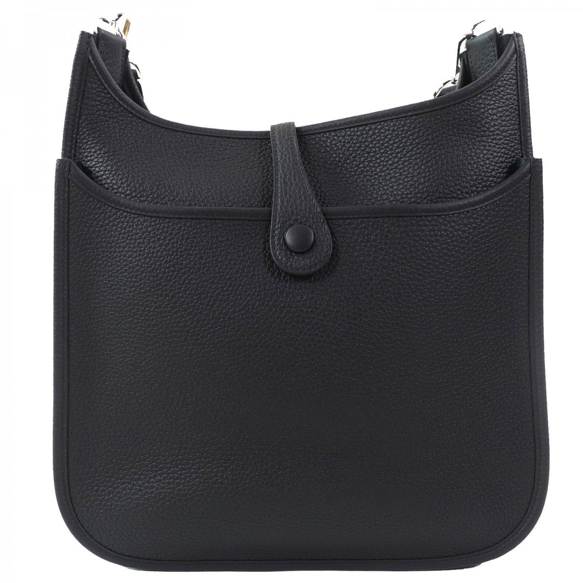 Hermes Shoulder Bag Main Ftaurillon Clemence Evelyn 3Pm Women Black