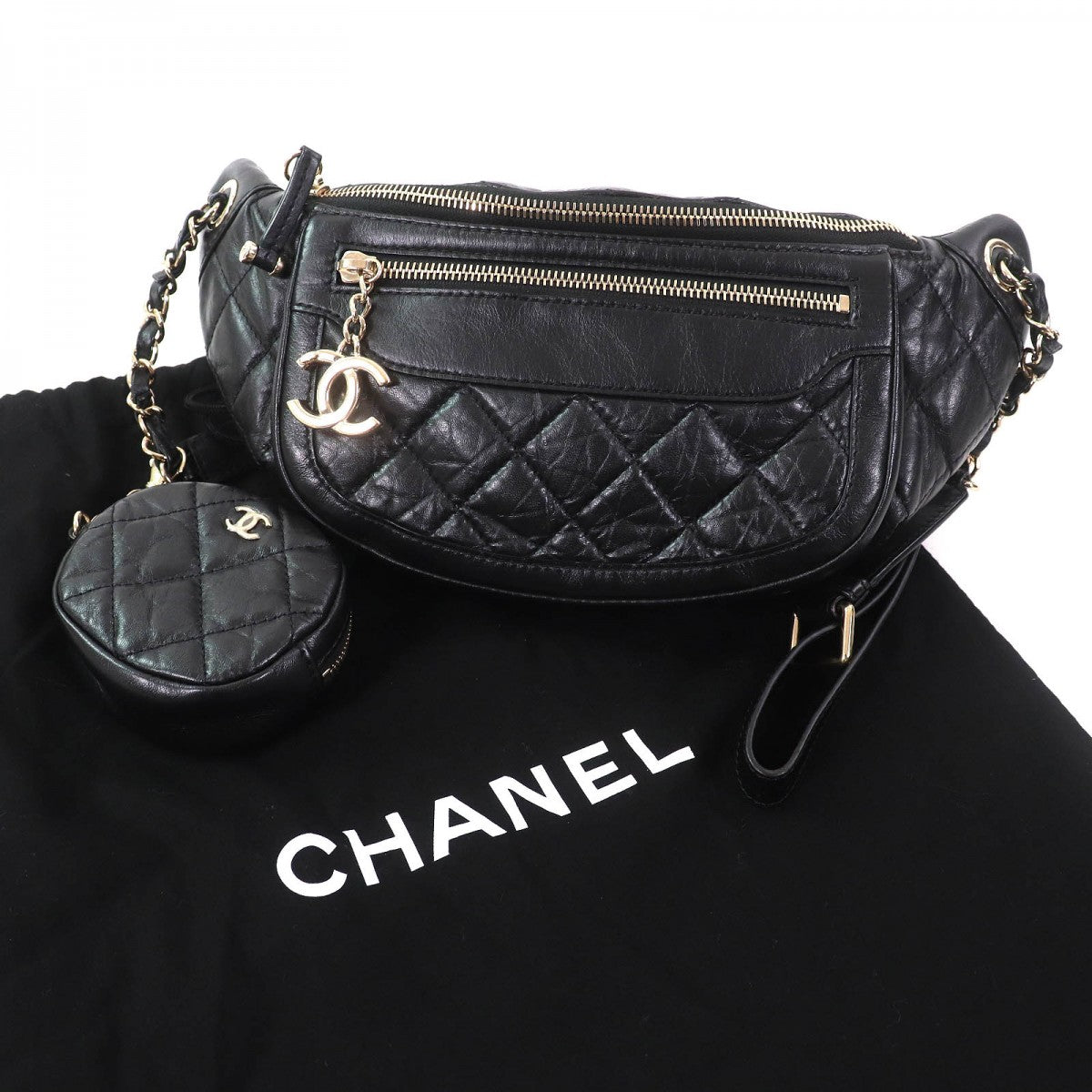 Chanel Waist Black Handbag