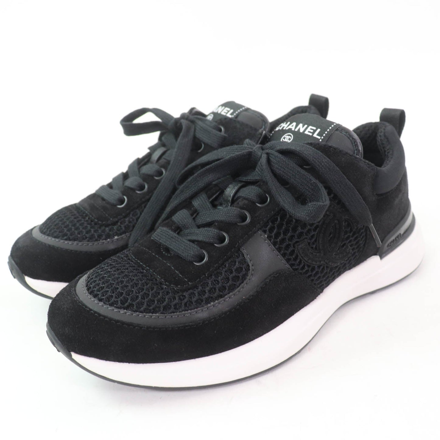 Chanel COCO Mark COCO Button Sneakers