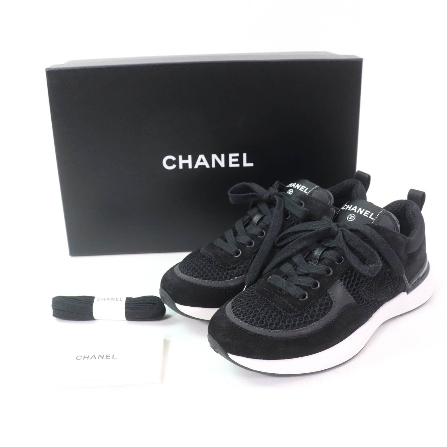 Chanel COCO Mark COCO Button Sneakers