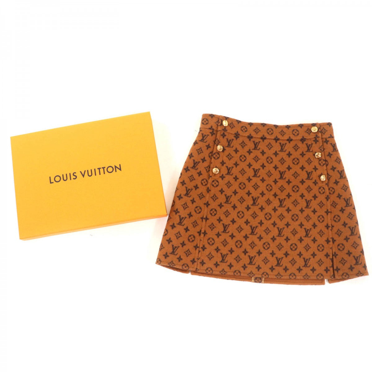 Louis Vuitton Wool Brown Mini Apparel
