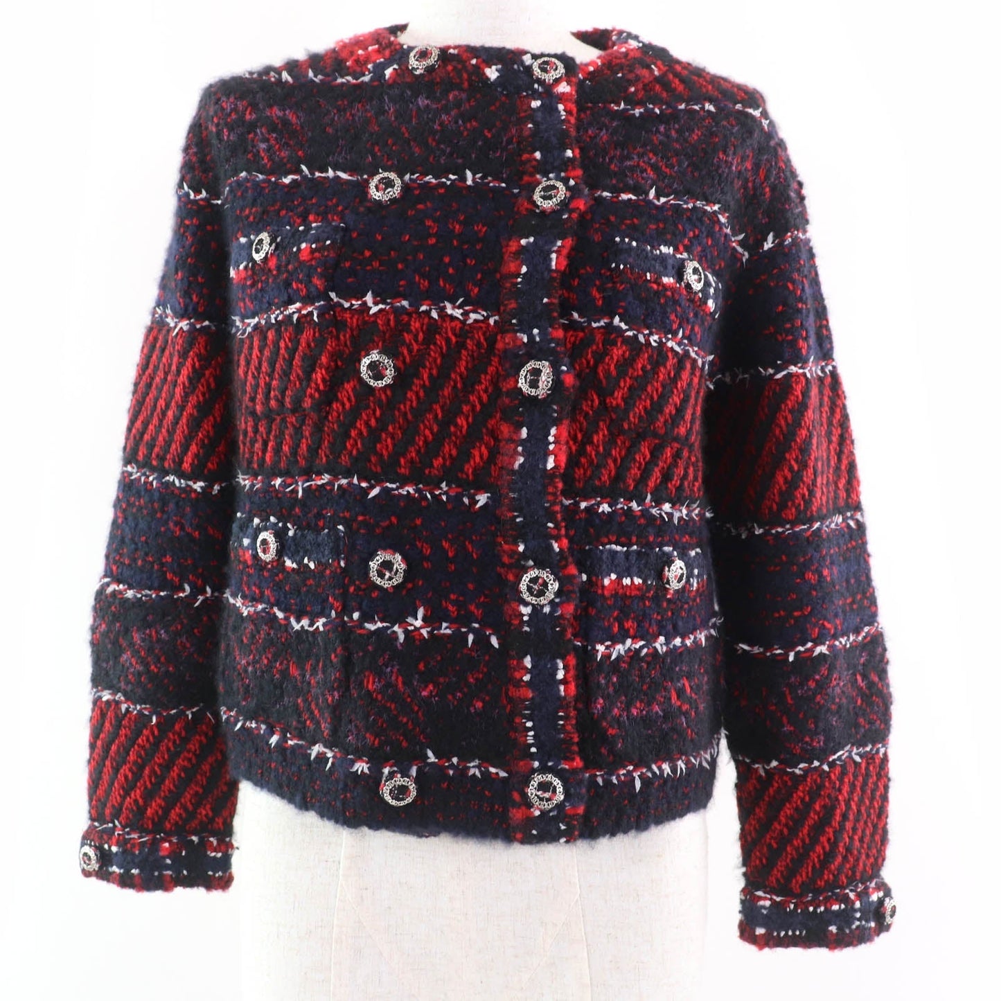 Chanel COCO Mark Tweed Cashmere Jacket