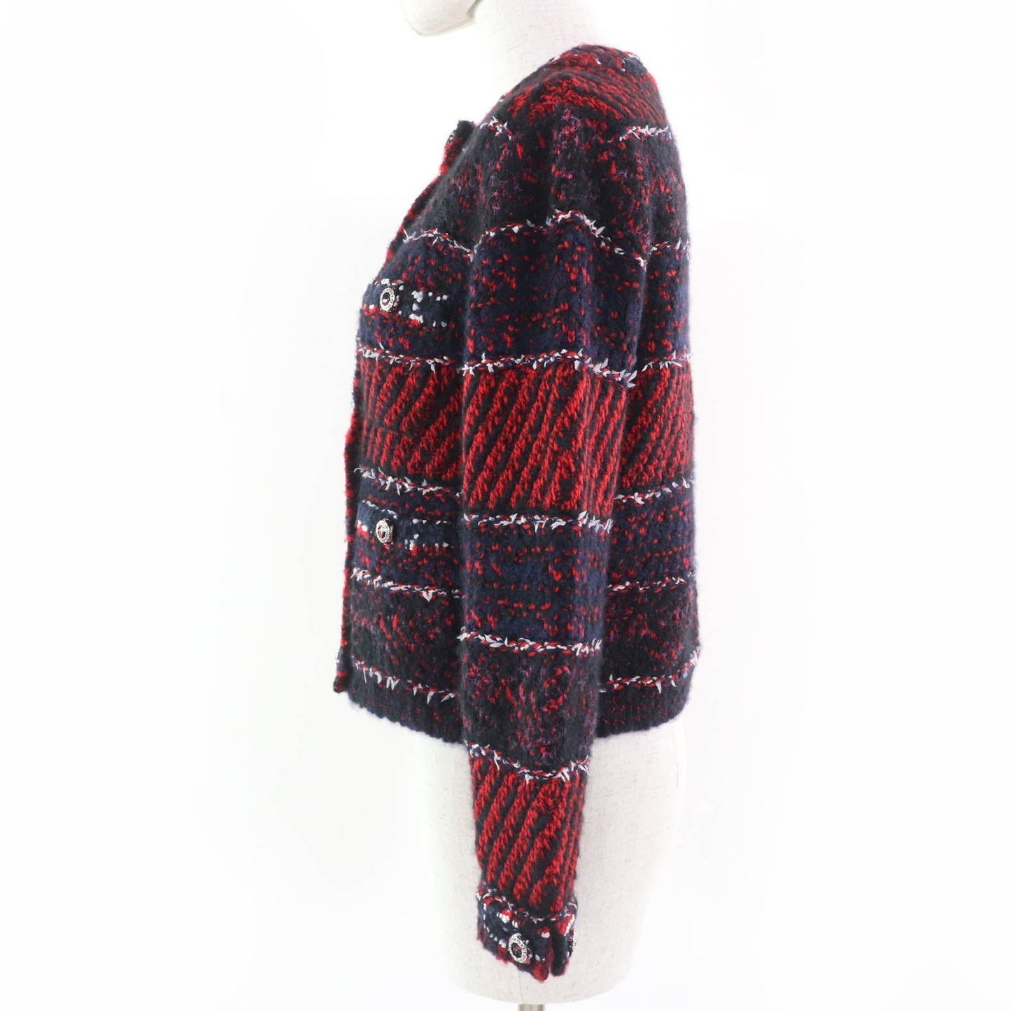 Chanel COCO Mark Tweed Cashmere Jacket