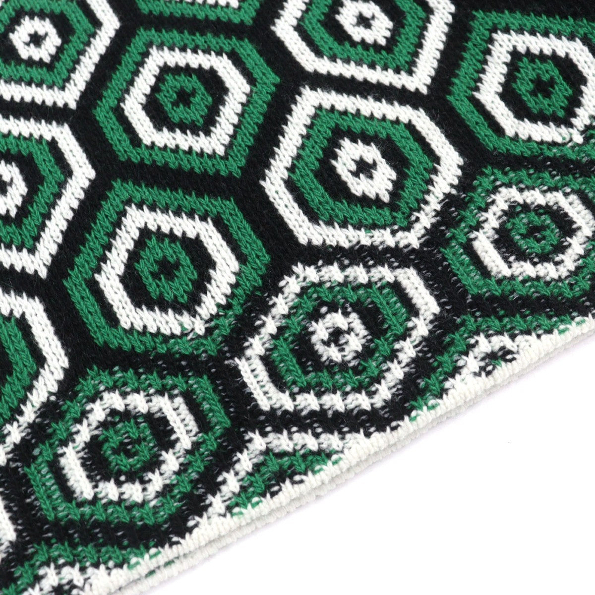 Knit Main: % Wool, Main: % Cashmere Green Travel Bag