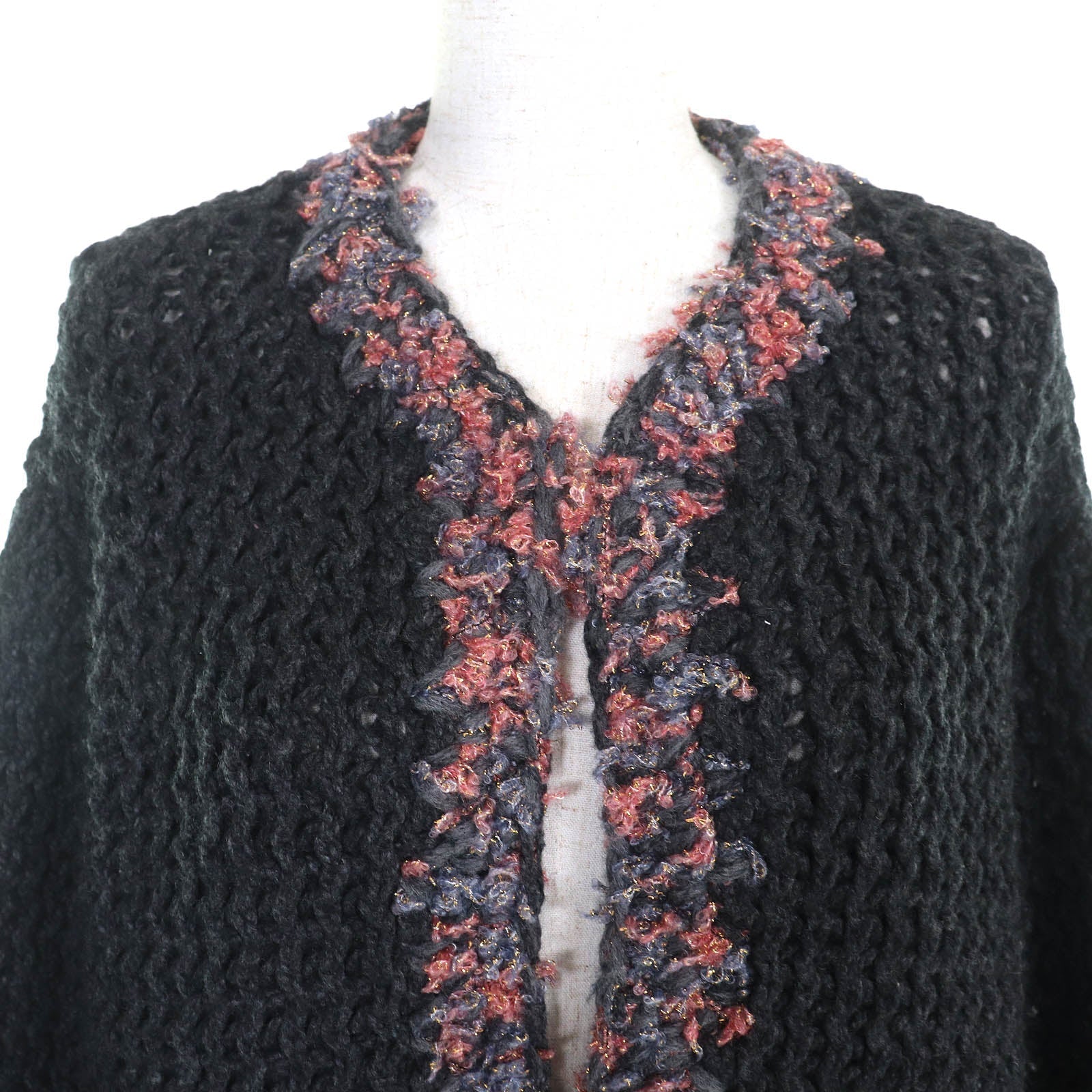 Chanel COCO Mark Jewel Button Cashmere Cardigan