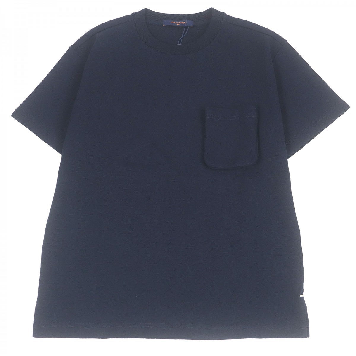 Louis Vuitton Short sleeve T-shirt 1AFBAF Piqué Cotton Navy Apparel