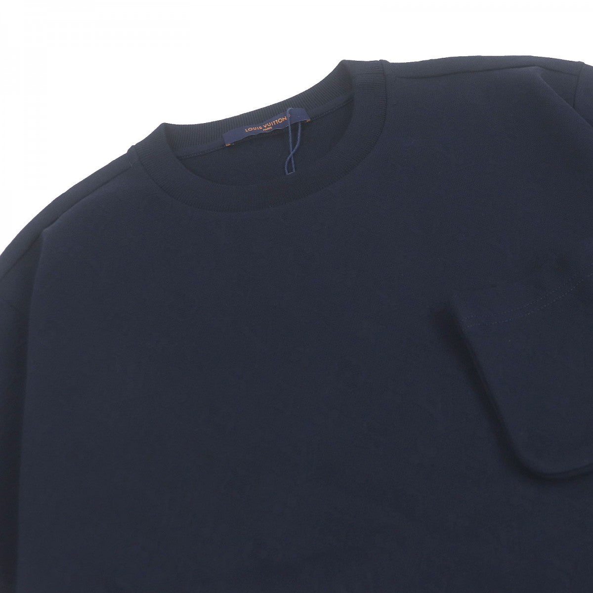 Louis Vuitton Short sleeve T-shirt 1AFBAF Piqué Cotton Navy Apparel