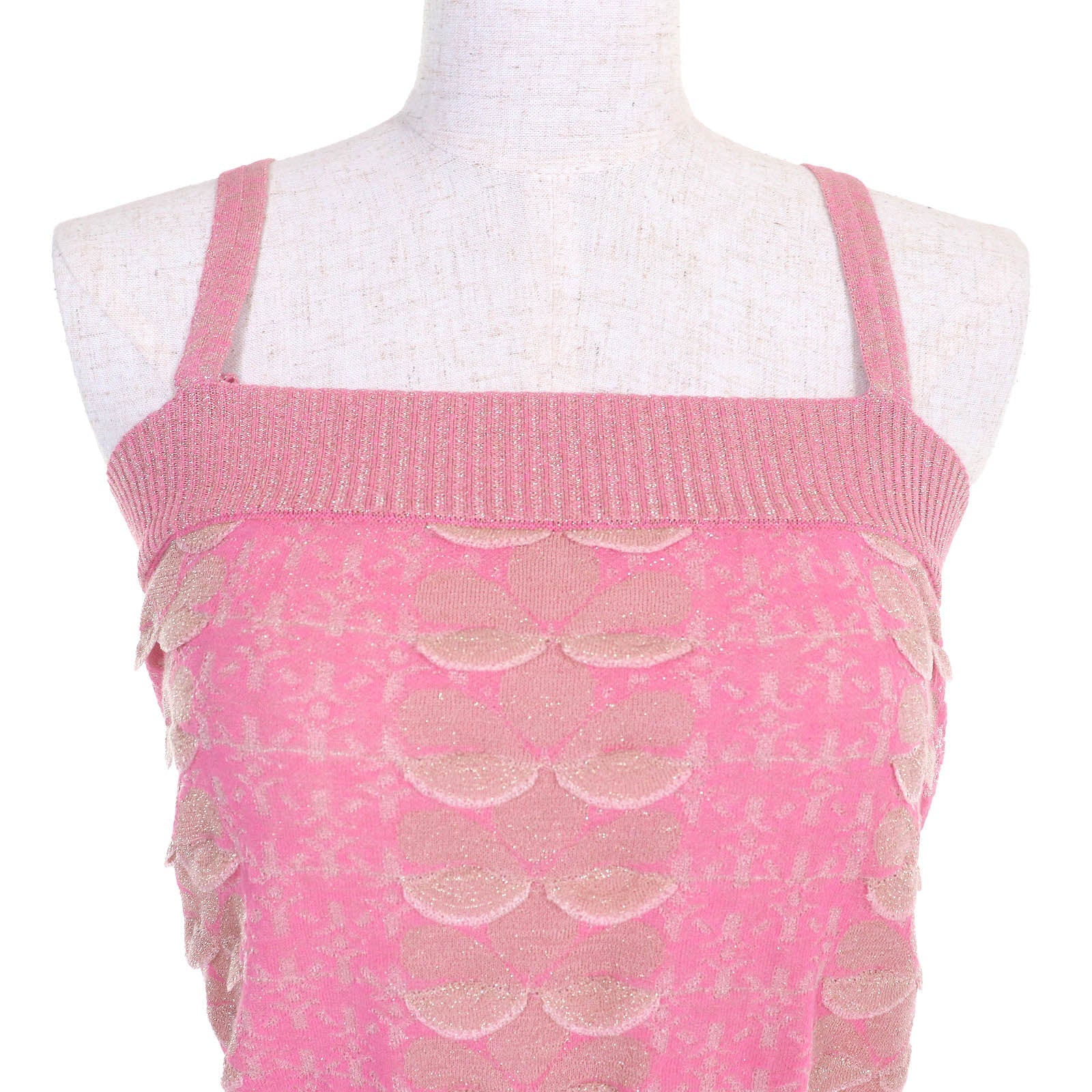 Chanel COCO Mark Parts Knit Dress