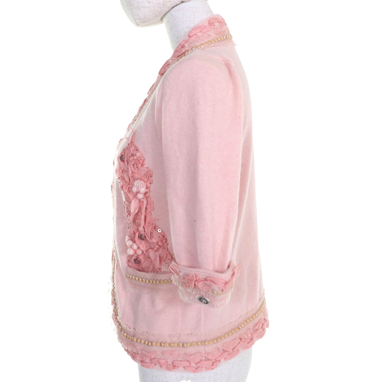 Chanel Lion COCO Mark Sequin Cardigan