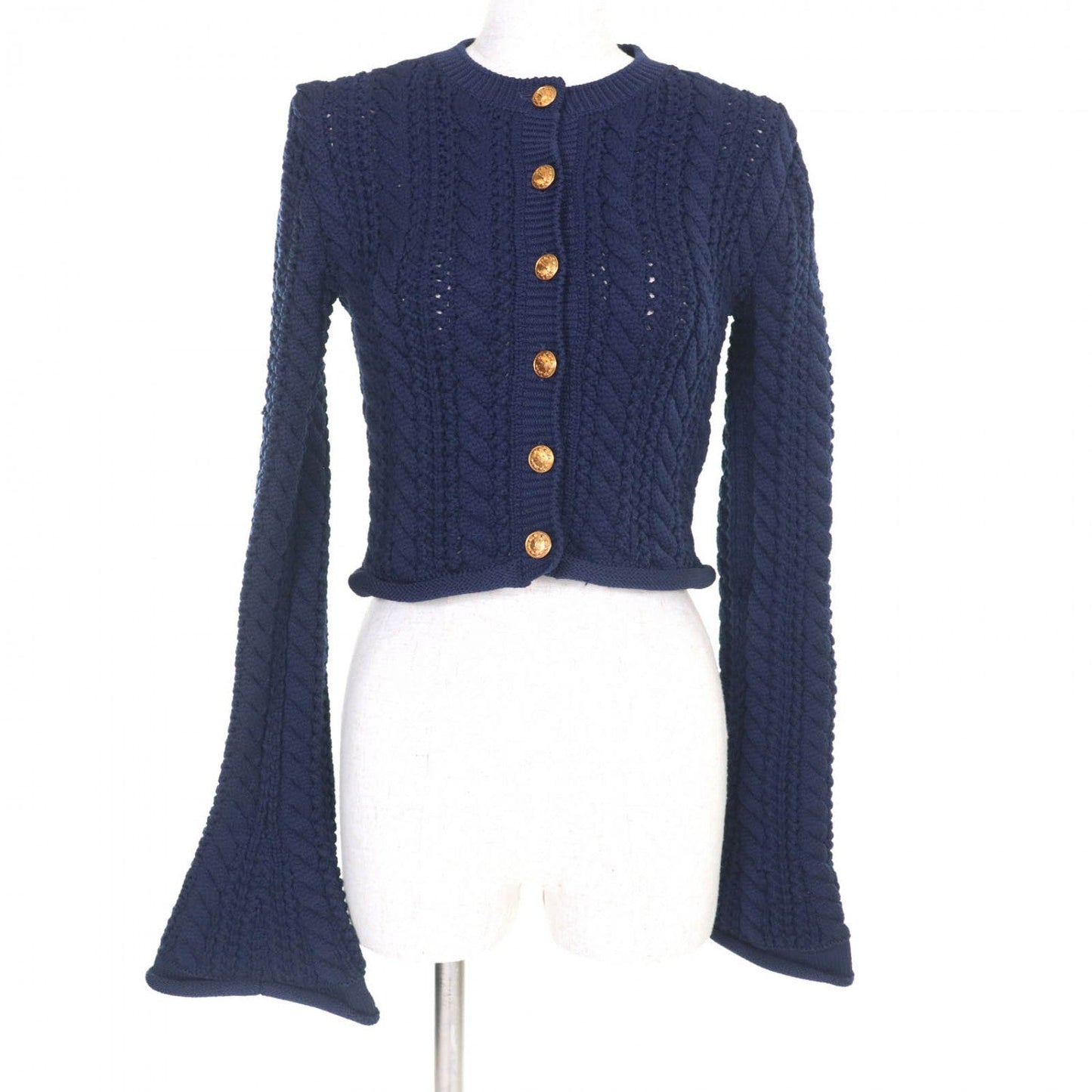 Louis Vuitton cardigan polypropylene XS Navy Handbag