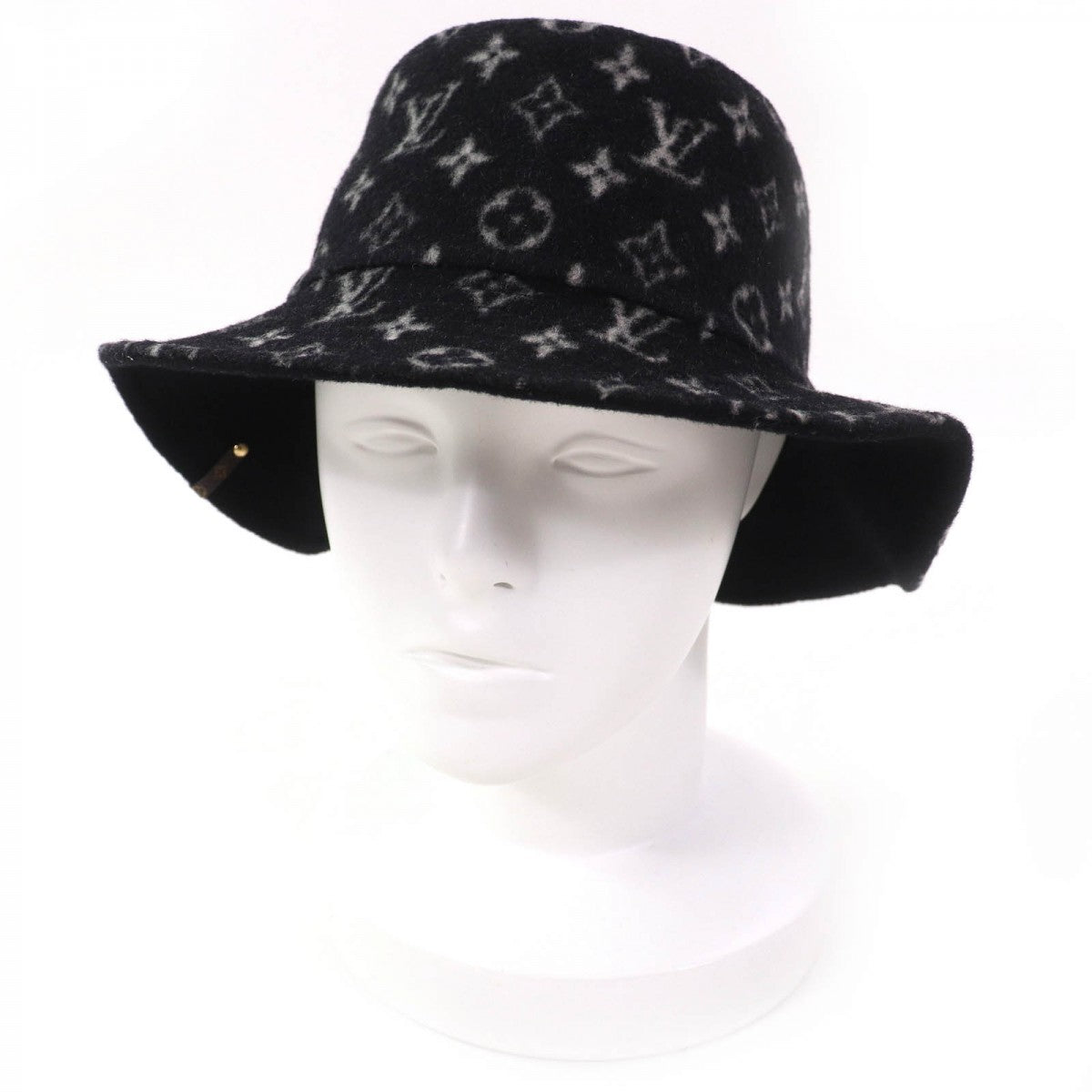 Louis Vuitton M76743 Bob Carry On M Wool Black Apparel