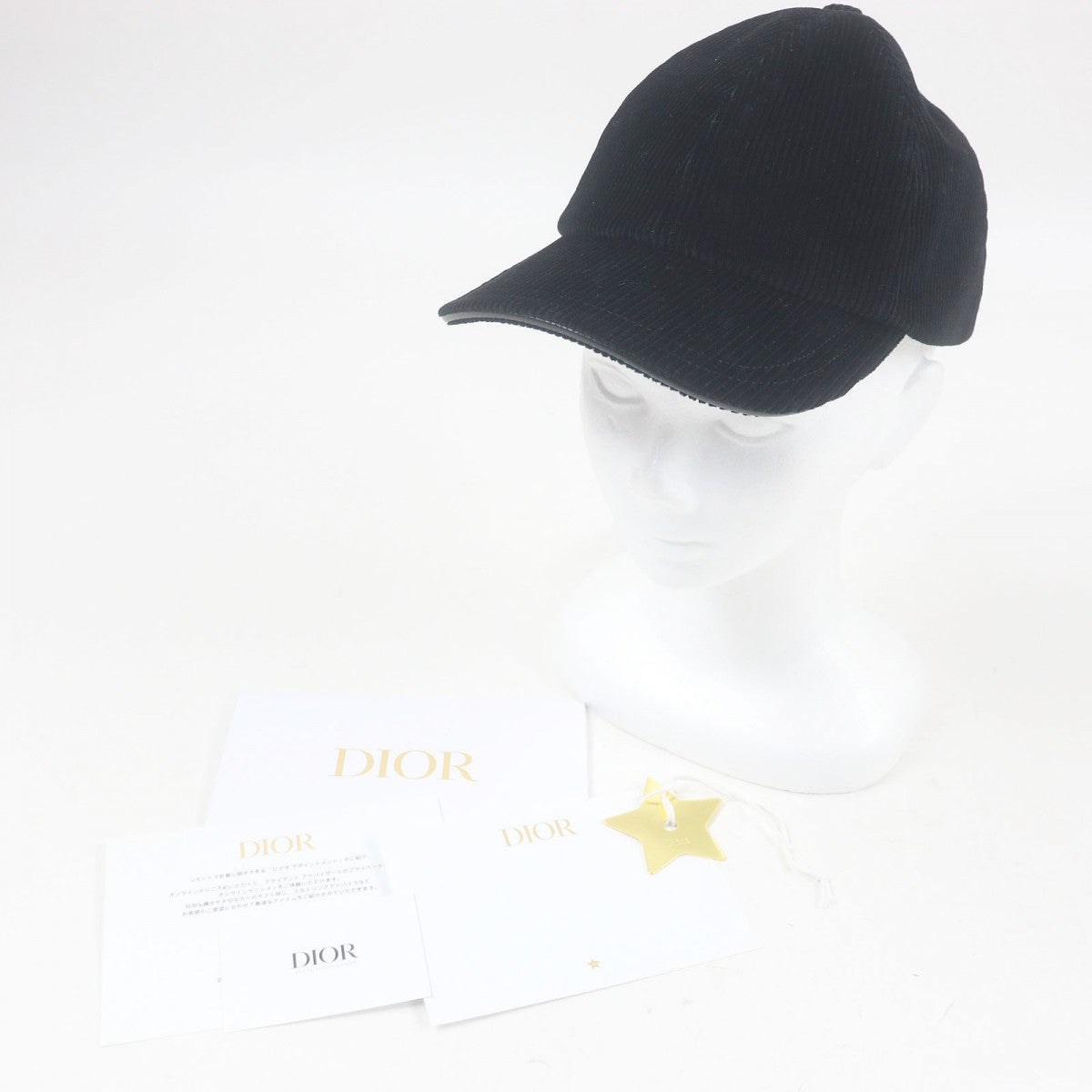 Dior Christian Cap Outer Material: % Cotton D Black Travel Bag