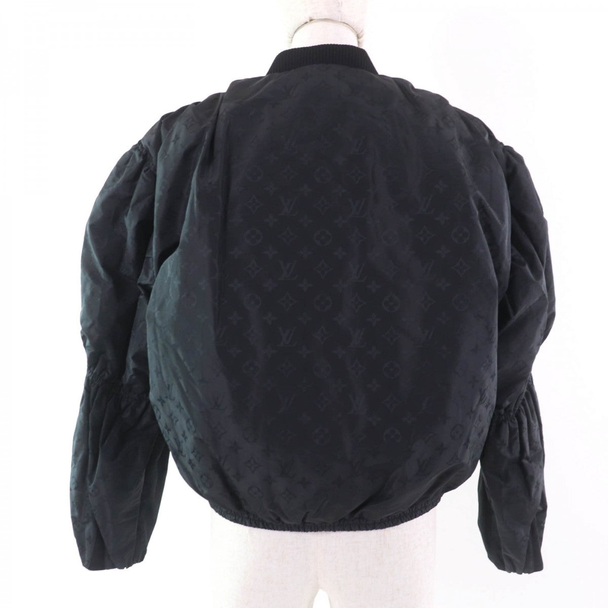 Louis Vuitton Jacket polyester 36 Black Apparel
