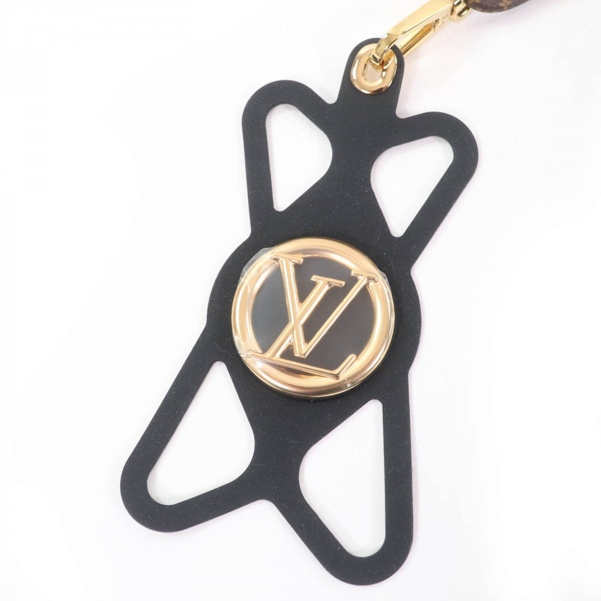 Louis Vuitton Mobile phones smartphone accessories M68382 Monogram Canvas Black Brown Handbag