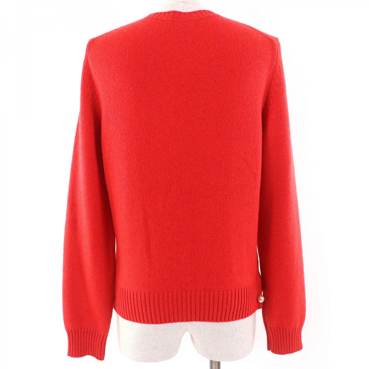Chanel knit cashmere 38 Red Handbag