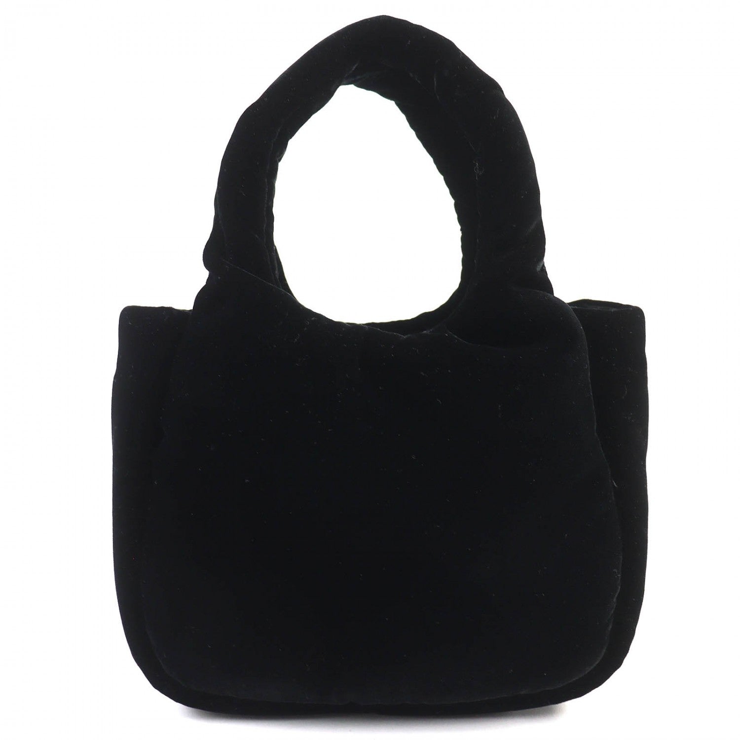 Shoulder Bag Velvet Black