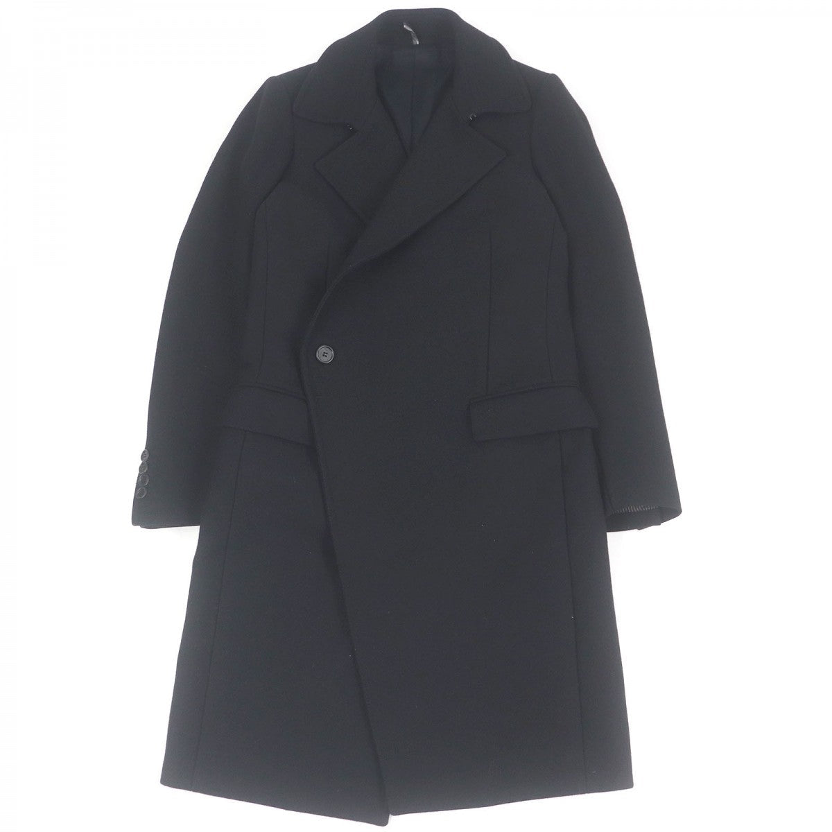 Dior Chester Coat Wool Handbag Black Travel Bag