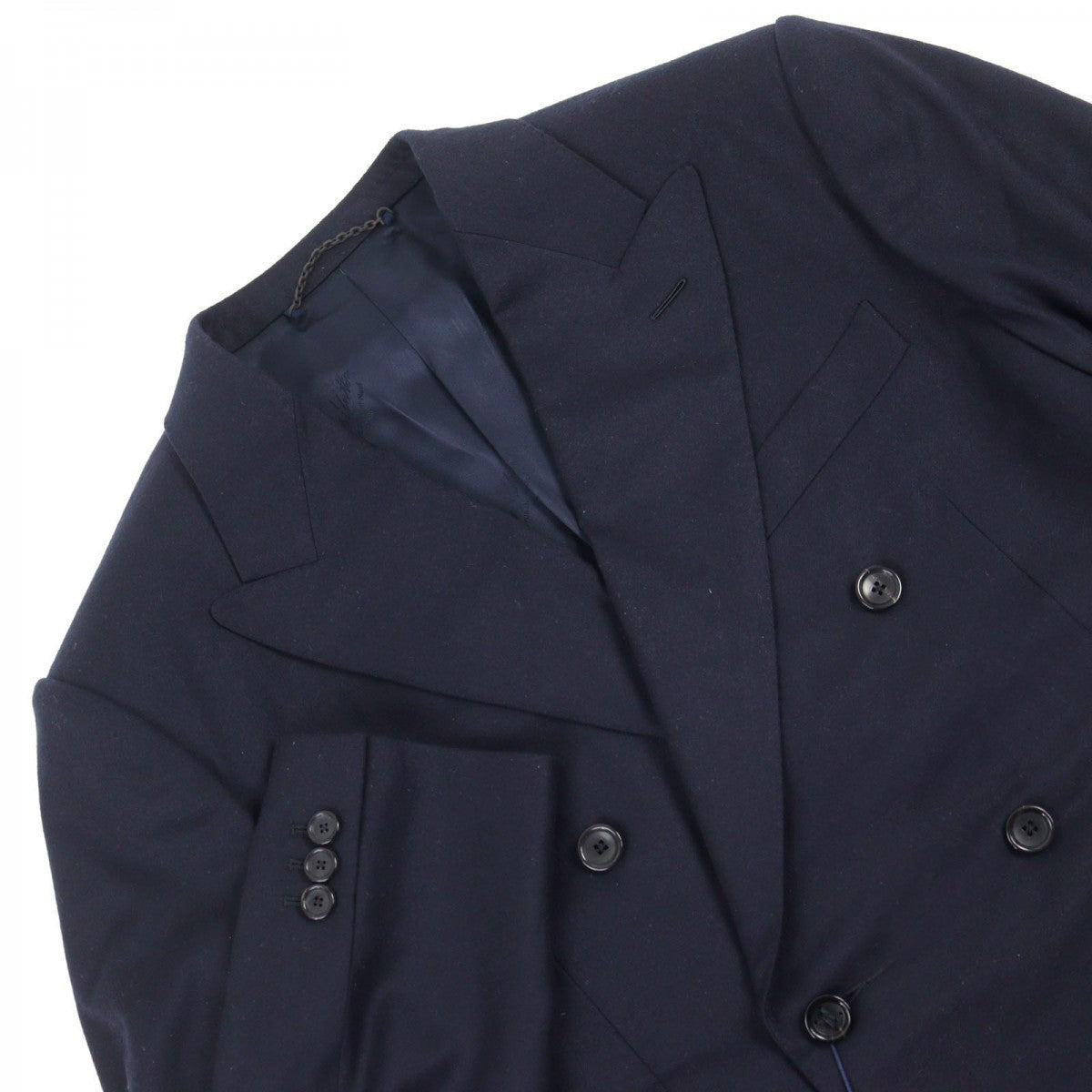 Louis Vuitton suit 48 Wool Navy Apparel