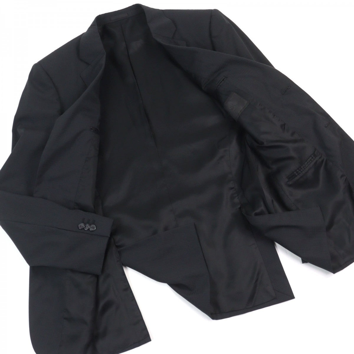 Suit U Virgin Wool Dark Gray Check Travel Bag